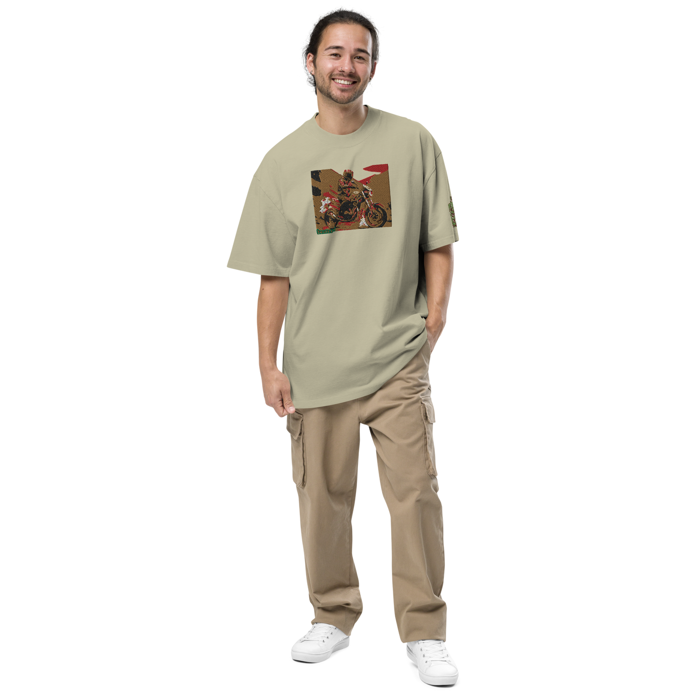 Oversized faded t-shirt