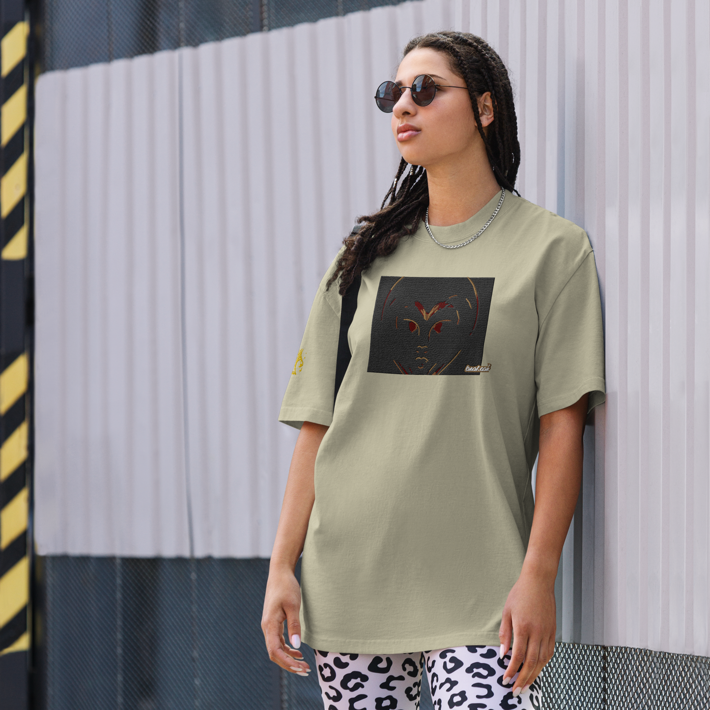 Oversized faded t-shirt