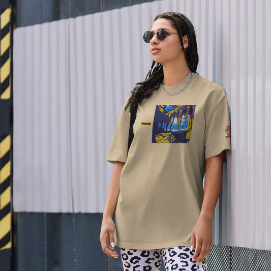 Oversized faded t-shirt
