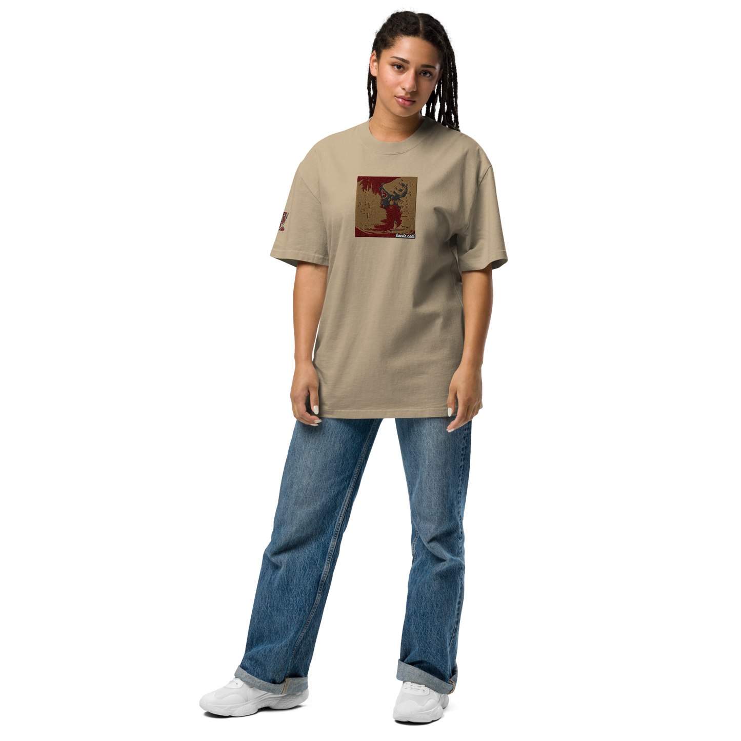 Oversized faded t-shirt