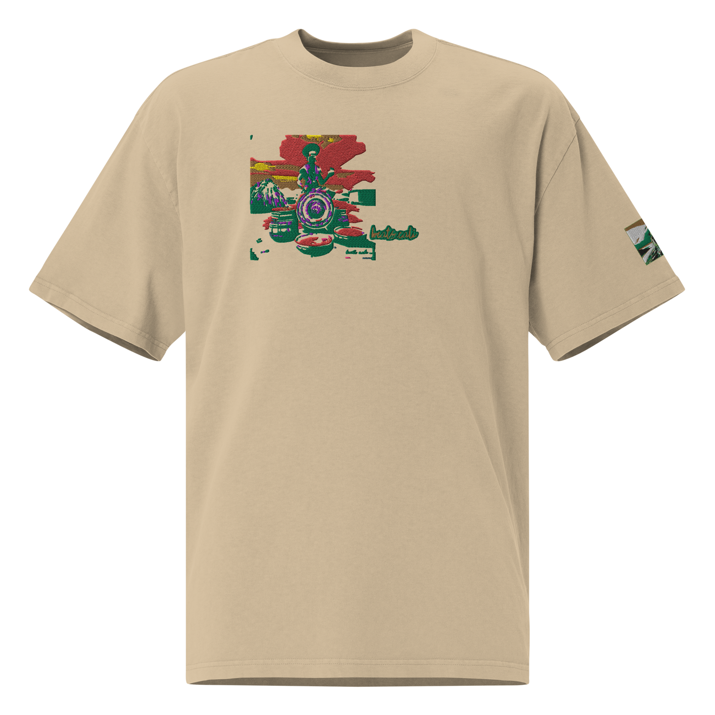 Oversized faded t-shirt
