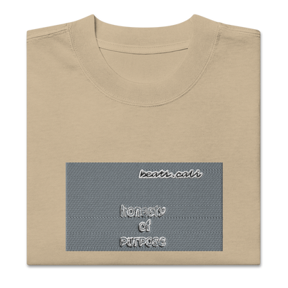 Oversized faded t-shirt