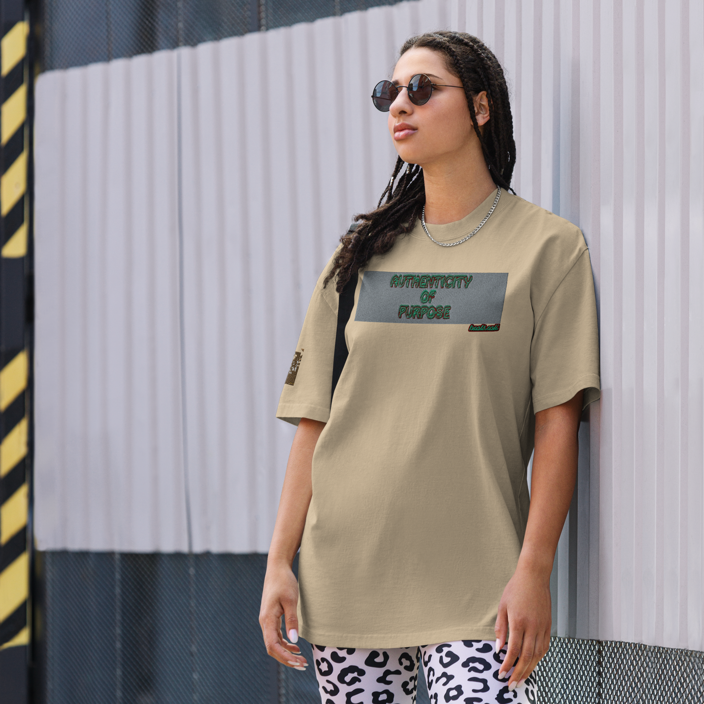 Oversized faded t-shirt