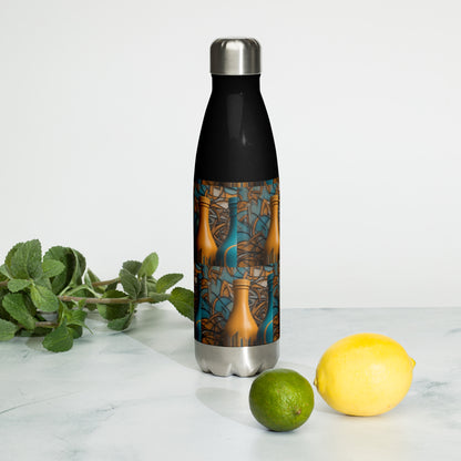 This beats.cali 17-ounce, double-walled stainless steel water bottle is ideal for your daily activities. It will maintain the temperature of your beverage, hot or cold, for hours. Additionally, it has an odour- and leak-proof cap. Place it in your car's cup holder on your way to work, bring it along on hikes, or pack it in your bag for whenever you're thirsty.