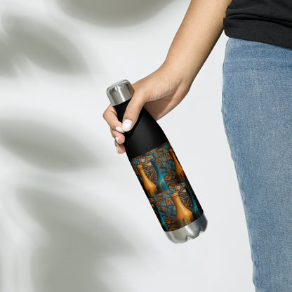 This beats.cali 17-ounce, double-walled stainless steel water bottle is ideal for your daily activities. It will maintain the temperature of your beverage, hot or cold, for hours. Additionally, it has an odour- and leak-proof cap. Place it in your car's cup holder on your way to work, bring it along on hikes, or pack it in your bag for whenever you're thirsty.