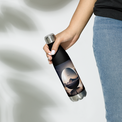 Stay refreshed and hydrated throughout your day with the Beats.Cali stainless steel water bottle, whether you're commuting, hiking, or simply on the move. Crafted with high-grade stainless steel and featuring a double-walled design, this water bottle keeps your beverages hot or cold for hours. Its odourless and leak-proof cap ensures worry-free use on the go. 