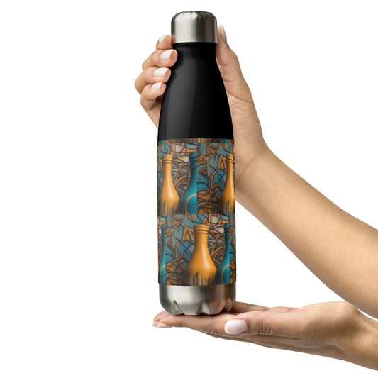 This beats.cali 17-ounce, double-walled stainless steel water bottle is ideal for your daily activities. It will maintain the temperature of your beverage, hot or cold, for hours. Additionally, it has an odour- and leak-proof cap. Place it in your car's cup holder on your way to work, bring it along on hikes, or pack it in your bag for whenever you're thirsty.