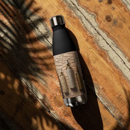 Stay refreshed and hydrated throughout your day with the Beats.Cali stainless steel water bottle, whether you're commuting, hiking, or simply on the move. Crafted with high-grade stainless steel and featuring a double-walled design, this water bottle keeps your beverages hot or cold for hours. Its odourless and leak-proof cap ensures worry-free use on the go. 