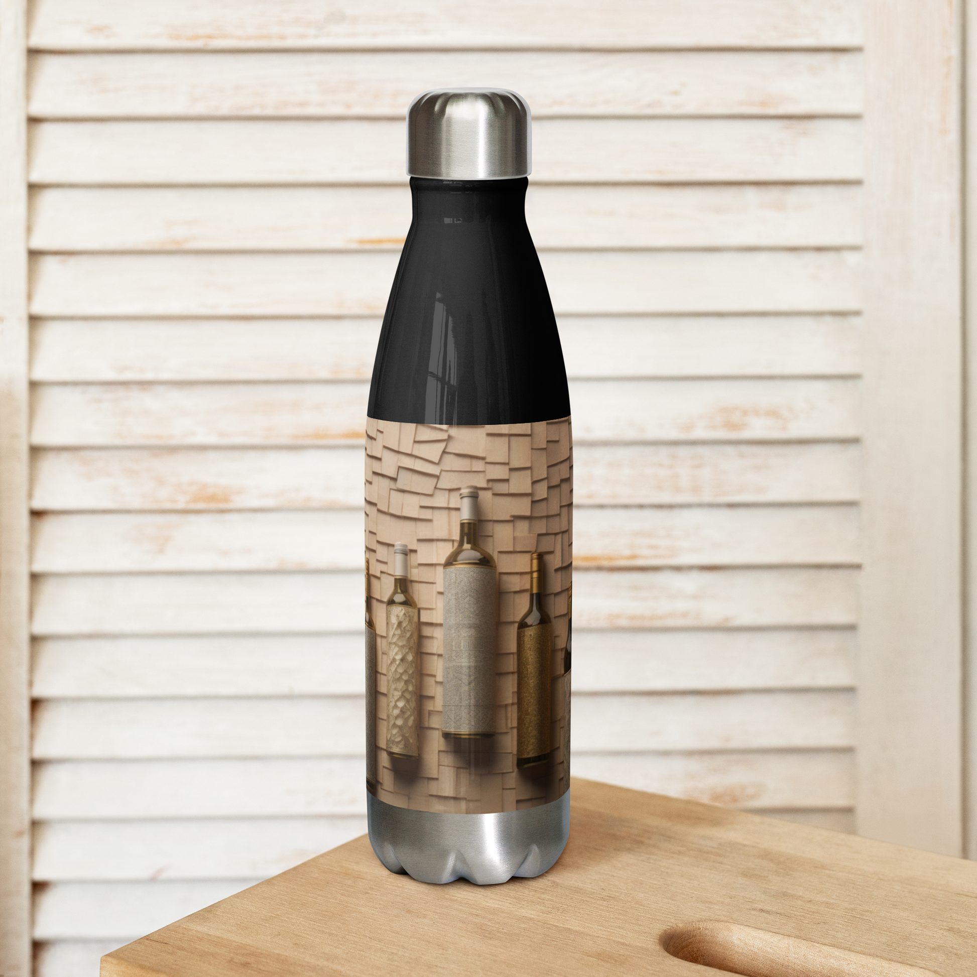 Stay refreshed and hydrated throughout your day with the Beats.Cali stainless steel water bottle, whether you're commuting, hiking, or simply on the move. Crafted with high-grade stainless steel and featuring a double-walled design, this water bottle keeps your beverages hot or cold for hours. Its odourless and leak-proof cap ensures worry-free use on the go. 