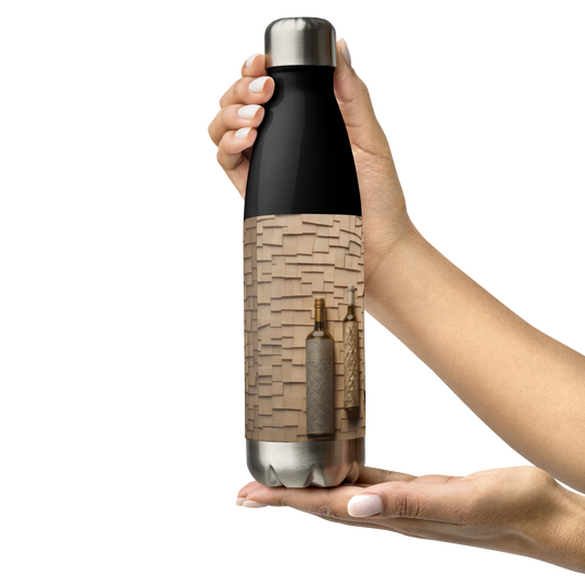 Stay refreshed and hydrated throughout your day with the Beats.Cali stainless steel water bottle, whether you're commuting, hiking, or simply on the move. Crafted with high-grade stainless steel and featuring a double-walled design, this water bottle keeps your beverages hot or cold for hours. Its odourless and leak-proof cap ensures worry-free use on the go. 