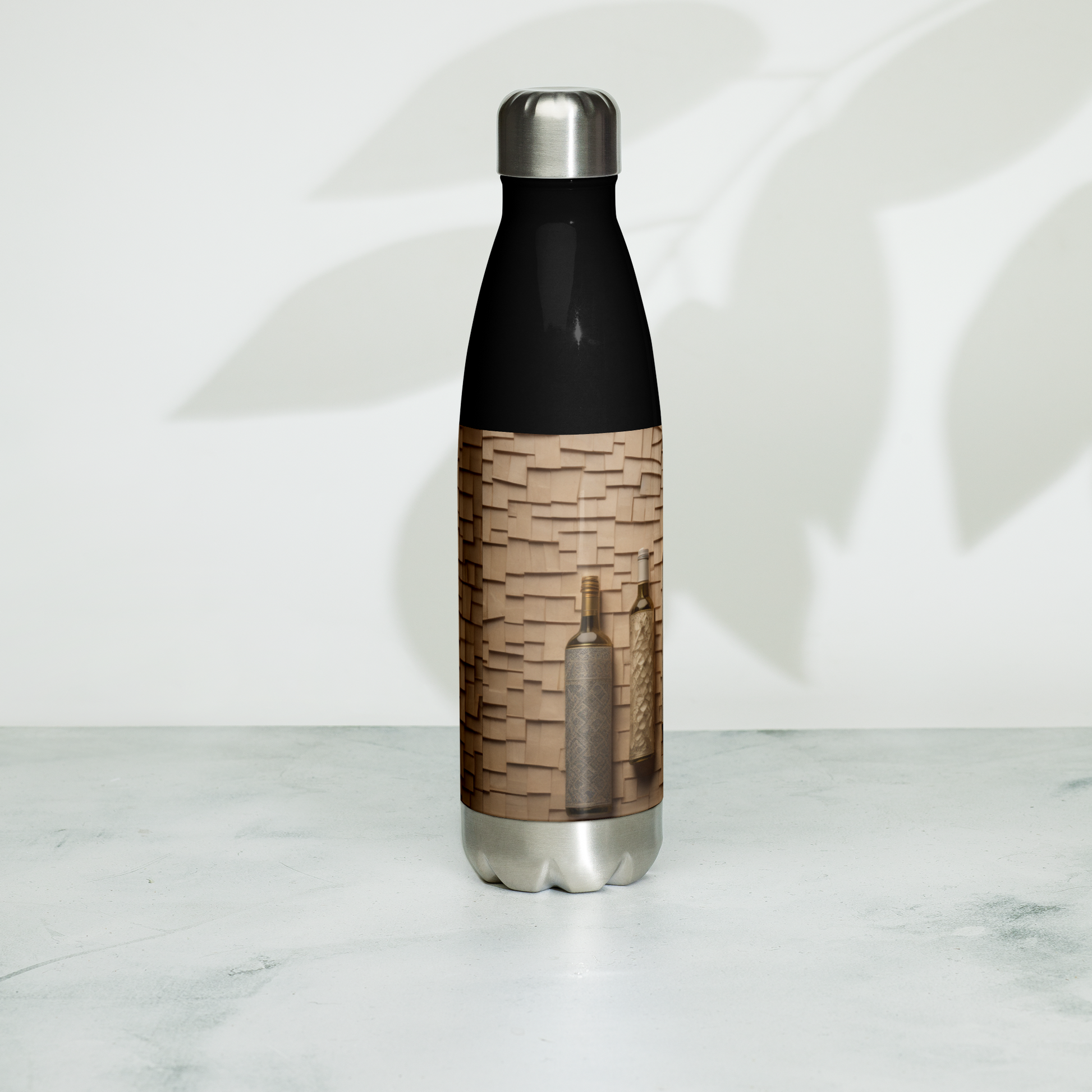 Stay refreshed and hydrated throughout your day with the Beats.Cali stainless steel water bottle, whether you're commuting, hiking, or simply on the move. Crafted with high-grade stainless steel and featuring a double-walled design, this water bottle keeps your beverages hot or cold for hours. Its odourless and leak-proof cap ensures worry-free use on the go. 