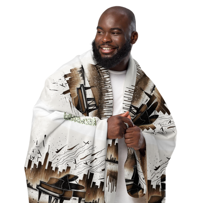 This exquisite sherpa blanket combines a plushie feel with exceptional softness, making it the ultimate comfort companion. Perfect for daily use while lounging on the couch, snuggling up on chilly evenings, or styling your room—this blanket offers unmatched comfortability, style and warmth.