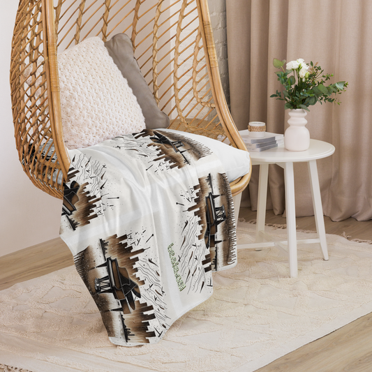 This exquisite sherpa blanket combines a plushie feel with exceptional softness, making it the ultimate comfort companion. Perfect for daily use while lounging on the couch, snuggling up on chilly evenings, or styling your room—this blanket offers unmatched comfortability, style and warmth.