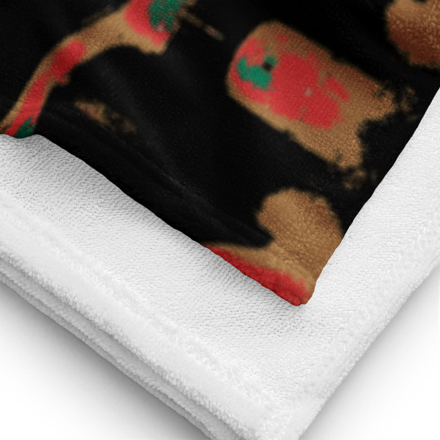 Indulge in the sumptuous softness of our premium fabric blend, meticulously crafted to provide unparalleled coziness. With a composition of 52% cotton and 48% polyester in the US (and 50% cotton, 50% polyester in the EU), this towel offers a perfect balance of plush comfort and durability. Designed for both aesthetic appeal and practicality, our towel boasts a generous size of 30″ × 60″ × 0.28″ (76 × 152 × 0.7 cm), enveloping you in luxurious warmth with every use. 
