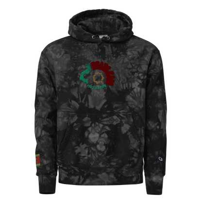 Unisex Champion tie-dye hoodie