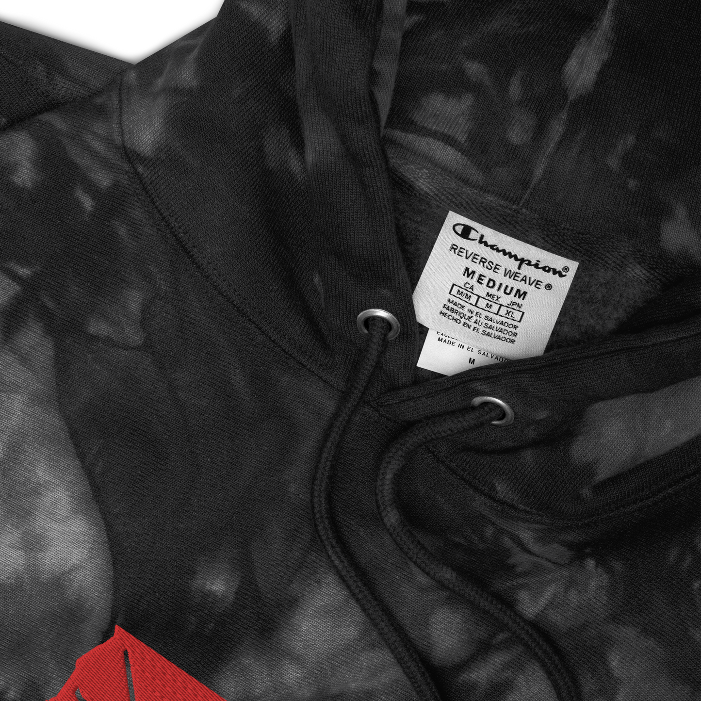 Unisex Champion tie-dye hoodie
