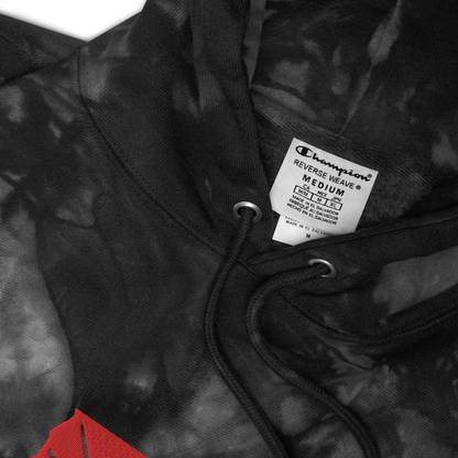 Unisex Champion tie-dye hoodie