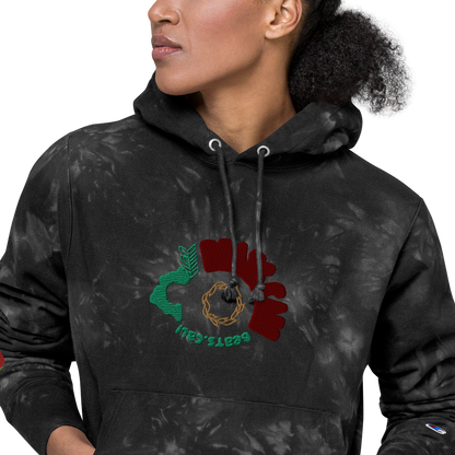 Unisex Champion tie-dye hoodie