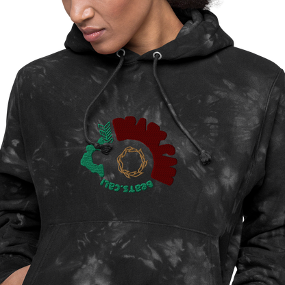 Unisex Champion tie-dye hoodie