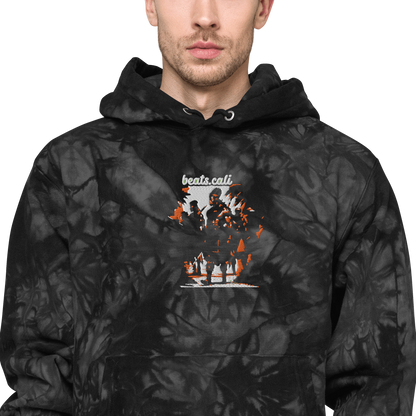 Unisex Champion tie-dye hoodie