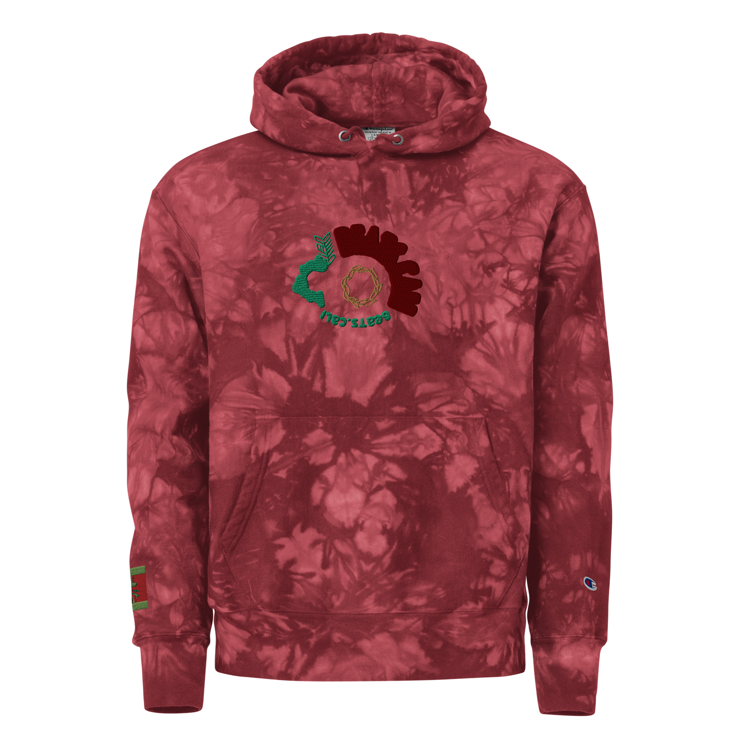 Unisex Champion tie-dye hoodie