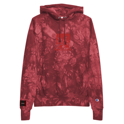 Unisex Champion tie-dye hoodie