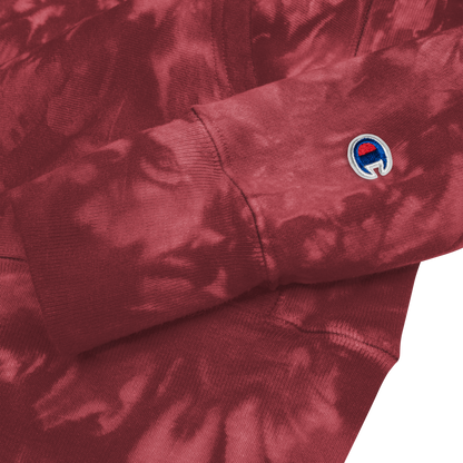 Unisex Champion tie-dye hoodie