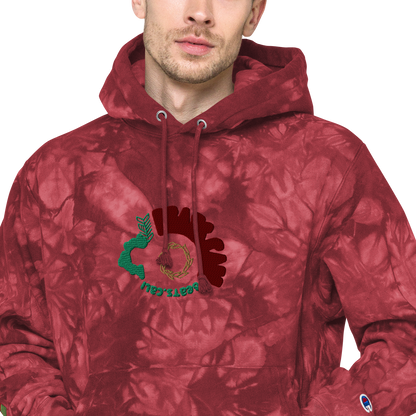 Unisex Champion tie-dye hoodie