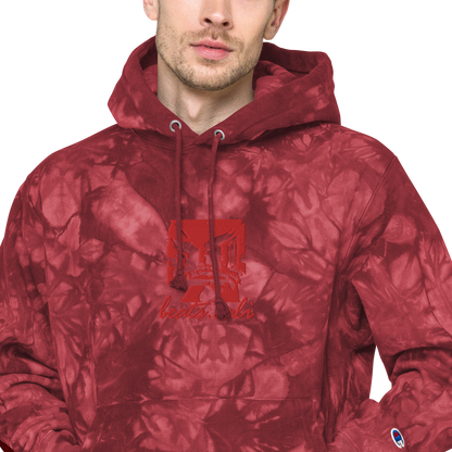 Unisex Champion tie-dye hoodie