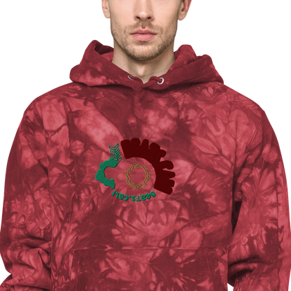 Unisex Champion tie-dye hoodie