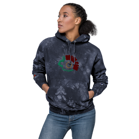 Unisex Champion tie-dye hoodie