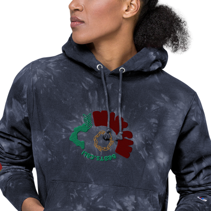 Unisex Champion tie-dye hoodie