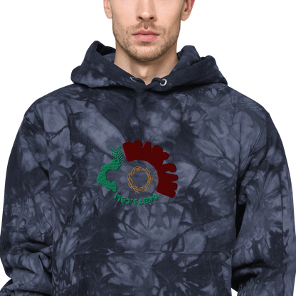 Unisex Champion tie-dye hoodie