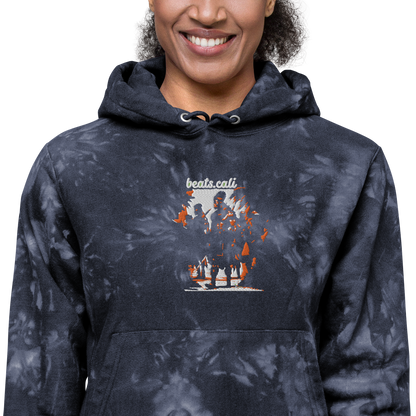 Unisex Champion tie-dye hoodie
