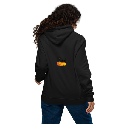 Unisex raglan hoodie