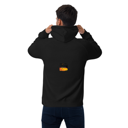 Unisex raglan hoodie