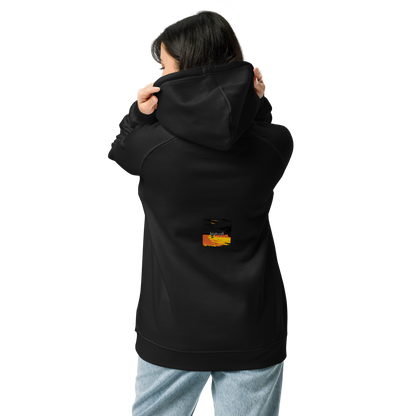 Unisex raglan hoodie