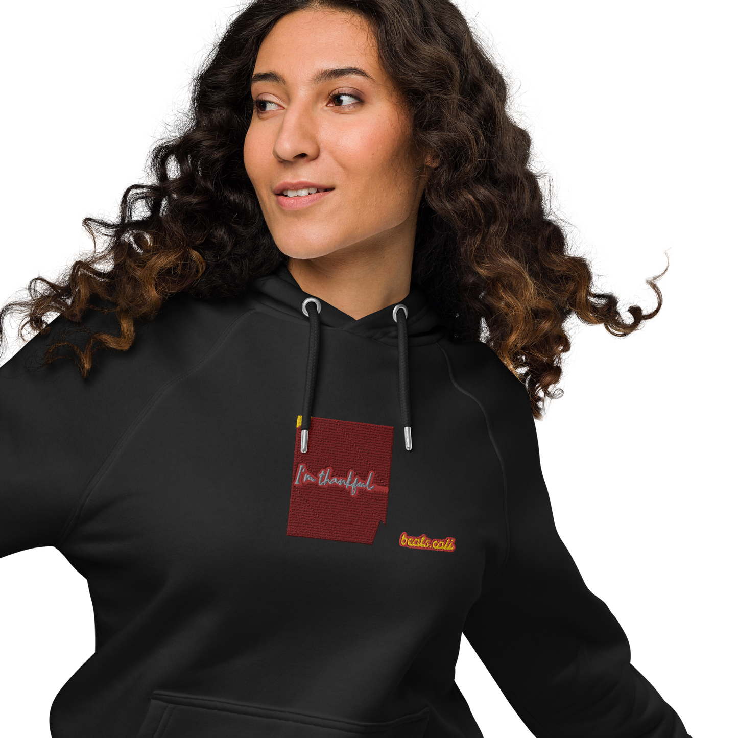 Unisex raglan hoodie