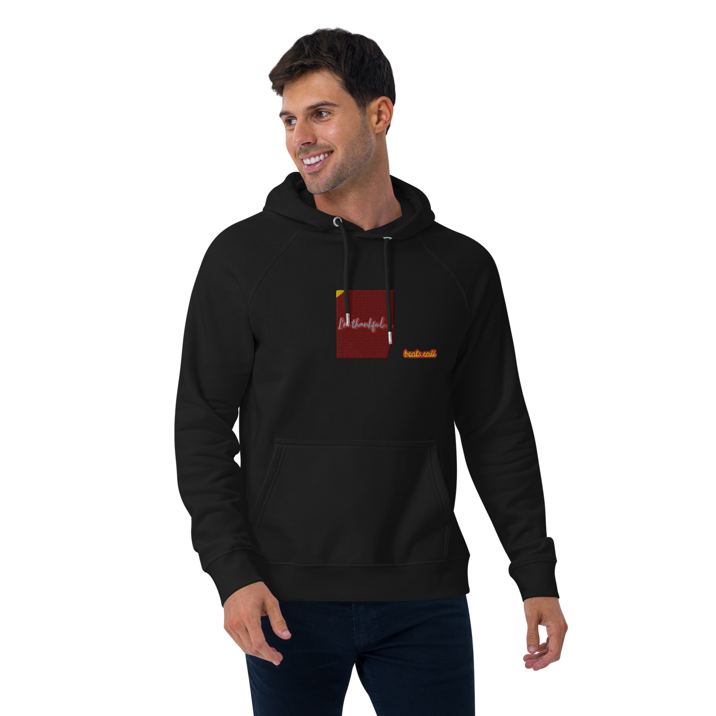 Unisex raglan hoodie