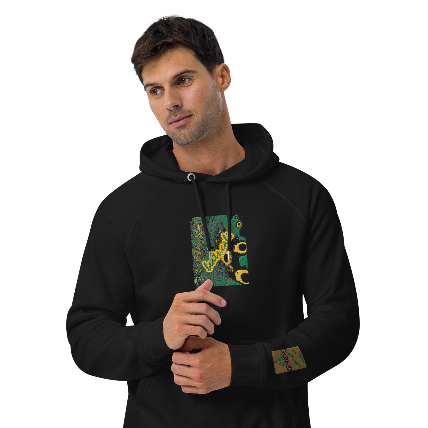 Unisex raglan hoodie