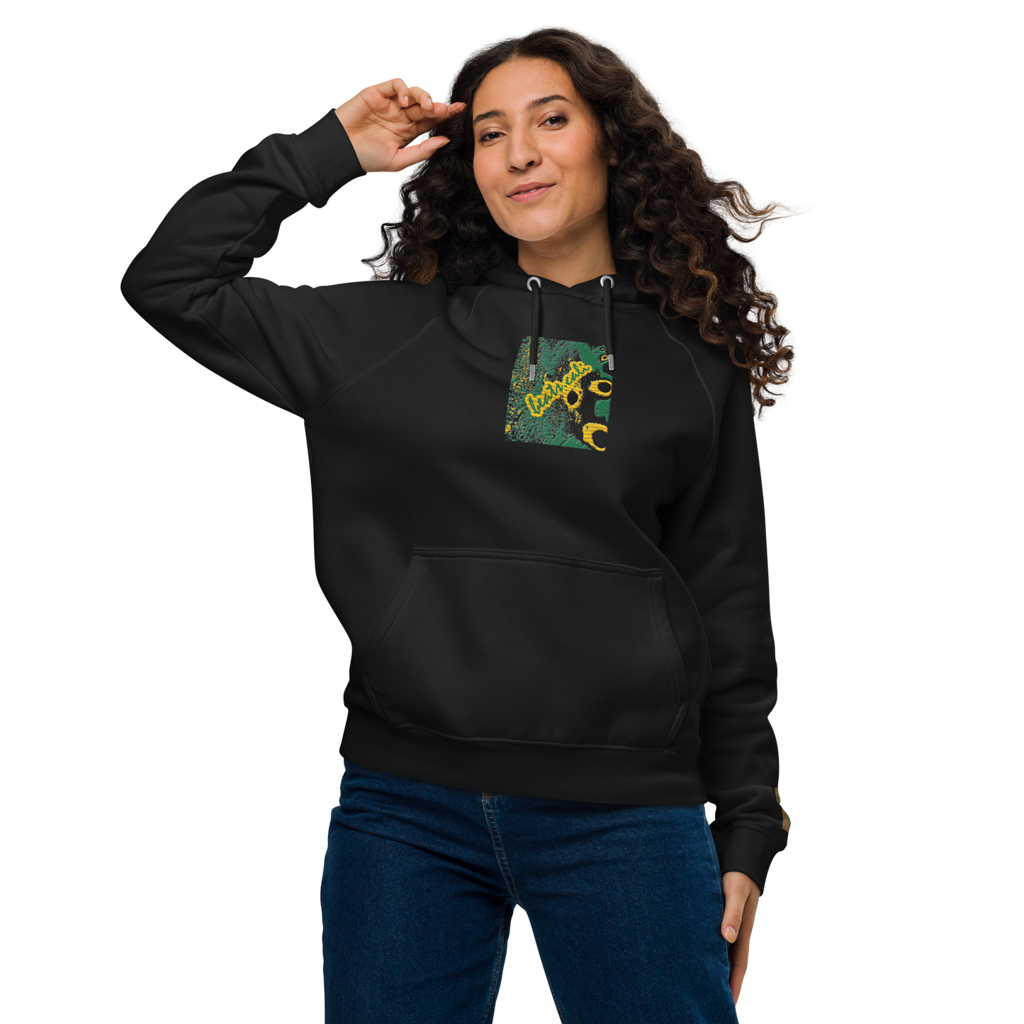 Unisex raglan hoodie