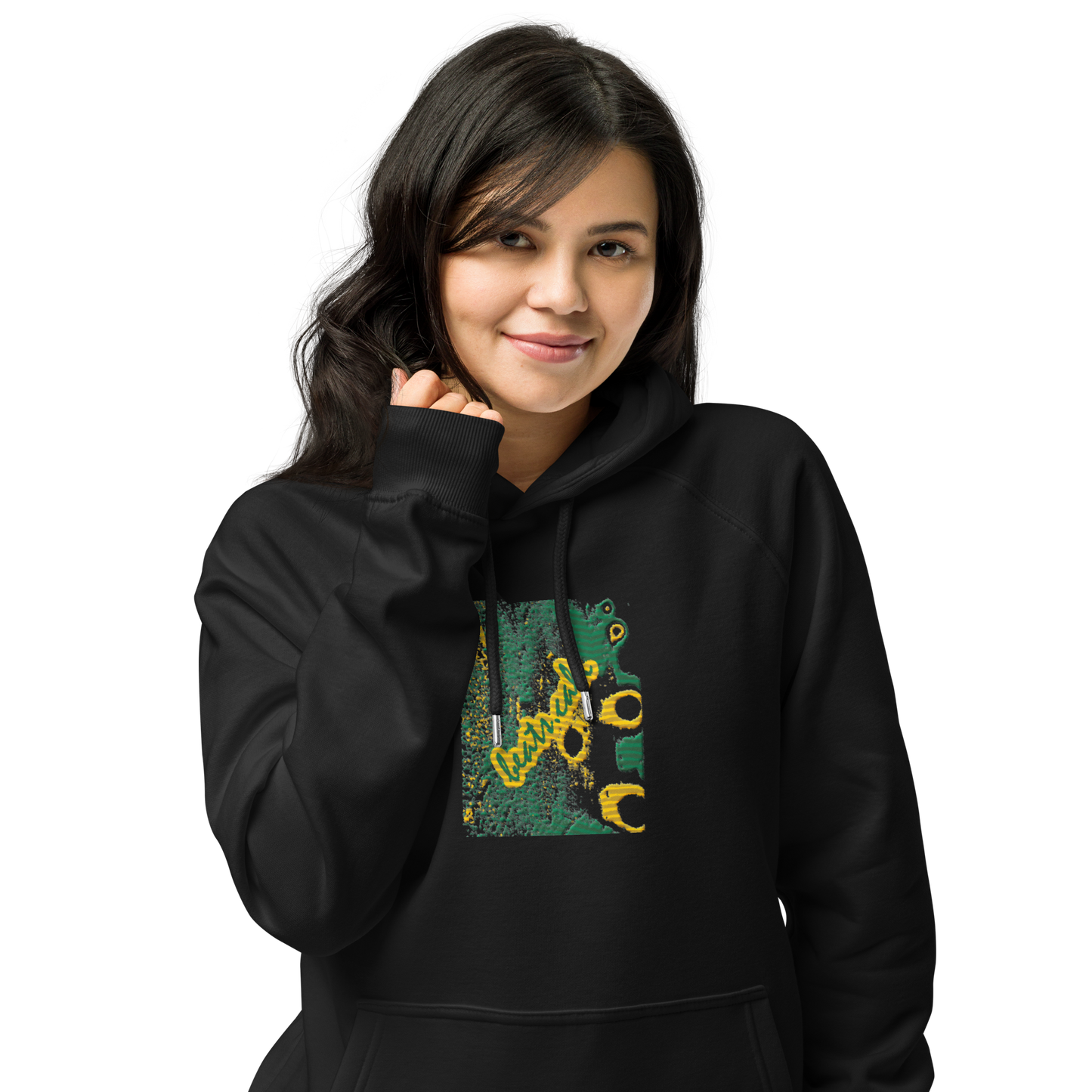 Unisex raglan hoodie