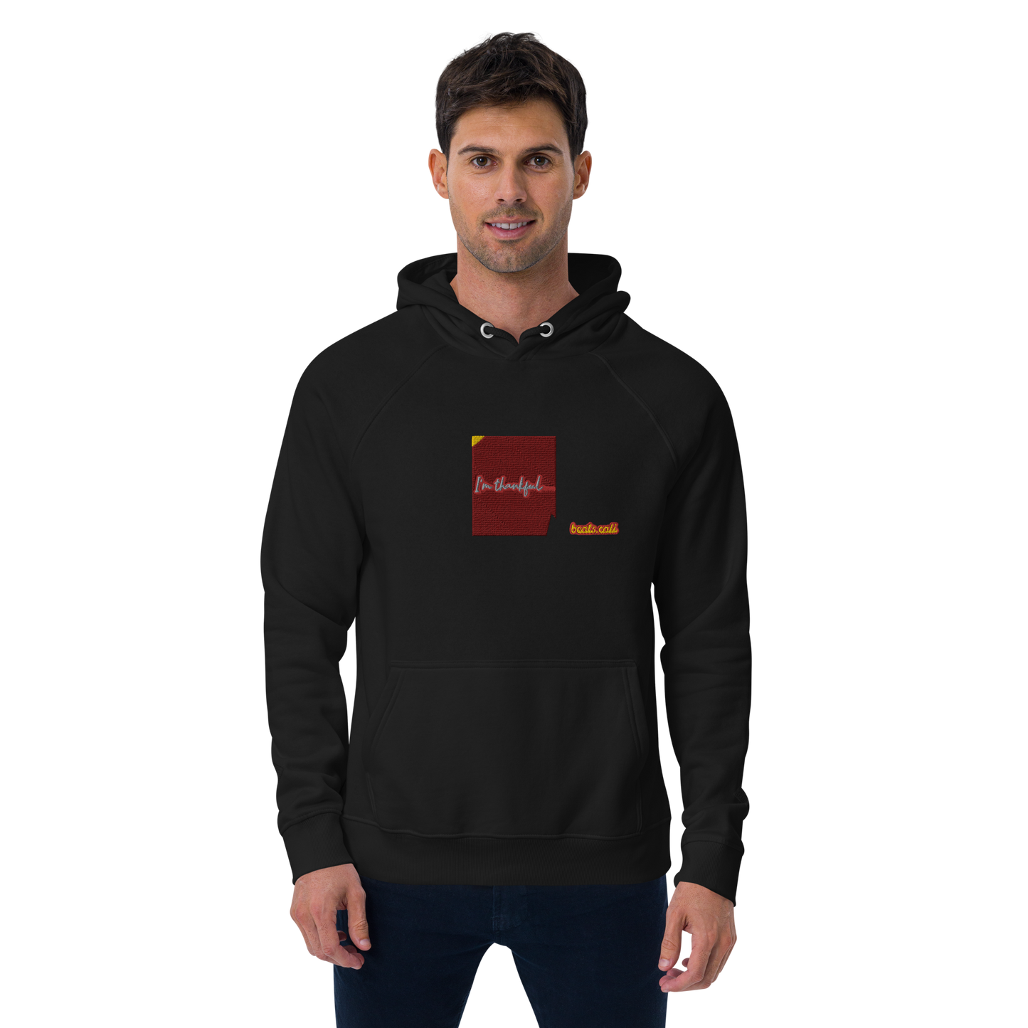 Unisex raglan hoodie