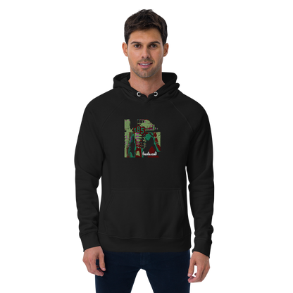 Unisex raglan hoodie