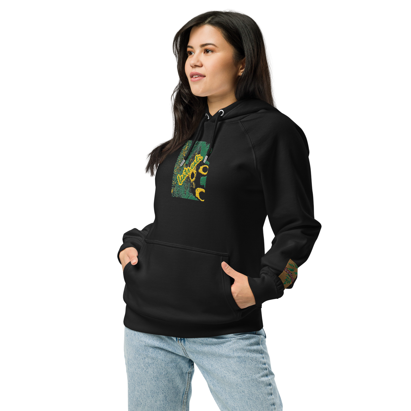 Unisex raglan hoodie