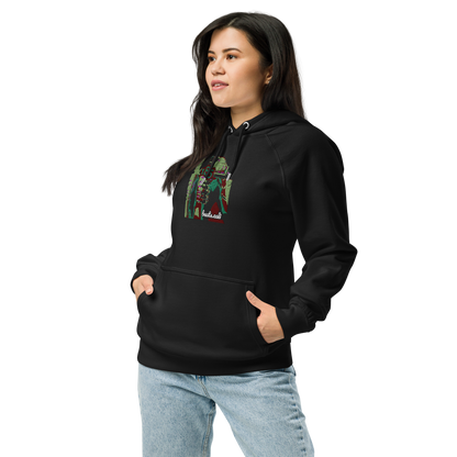 Unisex raglan hoodie