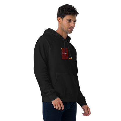 Unisex raglan hoodie