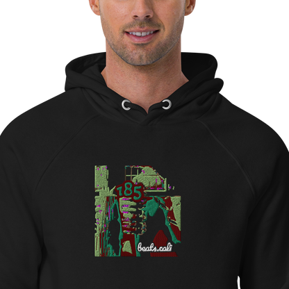Unisex raglan hoodie