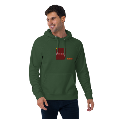 Unisex raglan hoodie