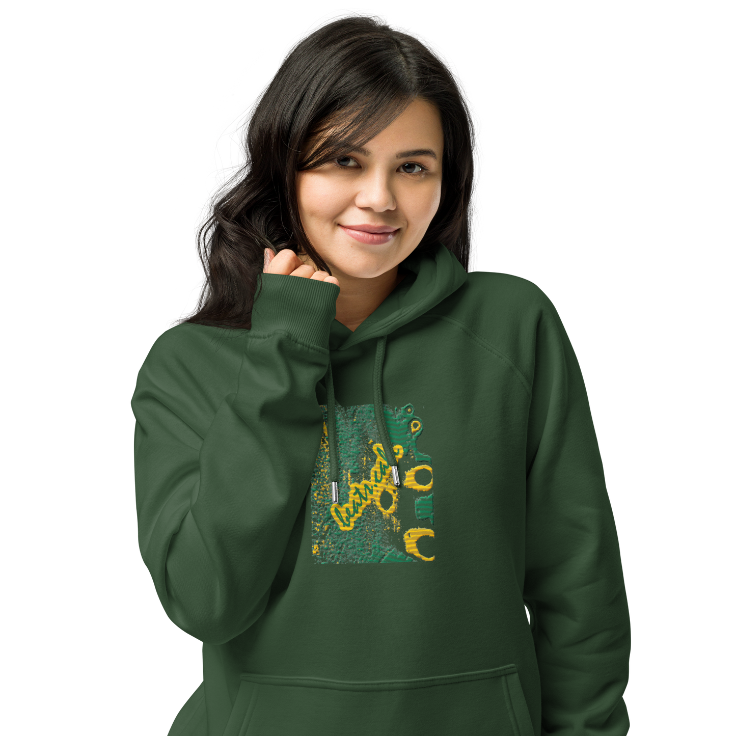Unisex raglan hoodie